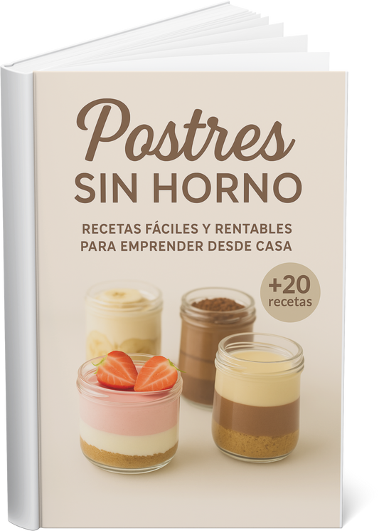 Postres Mágicos sin Horno